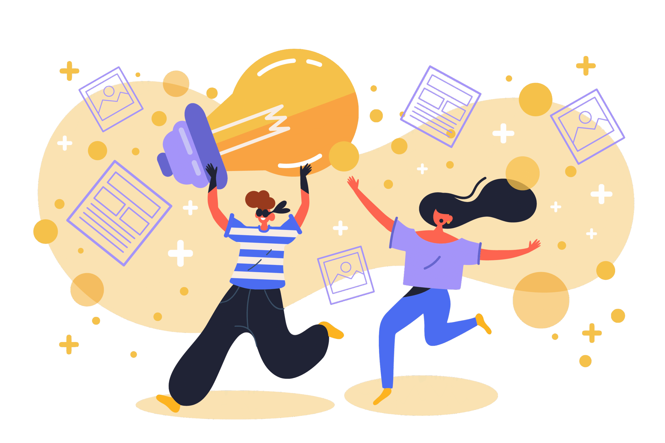 Illustration zur Talente finden durch Webdesign